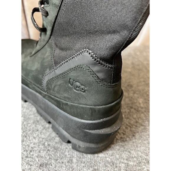 UGG Women’s The UGG Lug Waterproof Boots In Black 1143833 New Size 9.5 - Picture 5 of 10